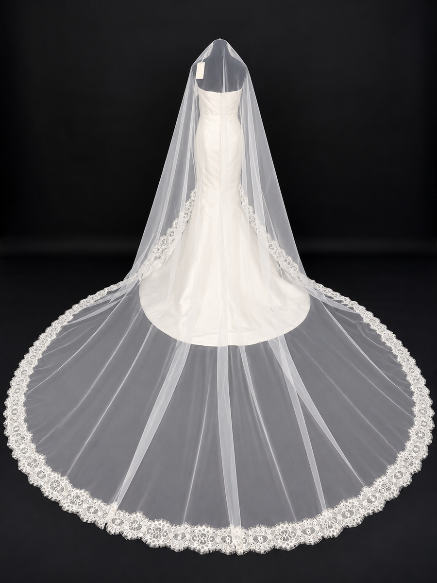 Lace Cathedral Veil