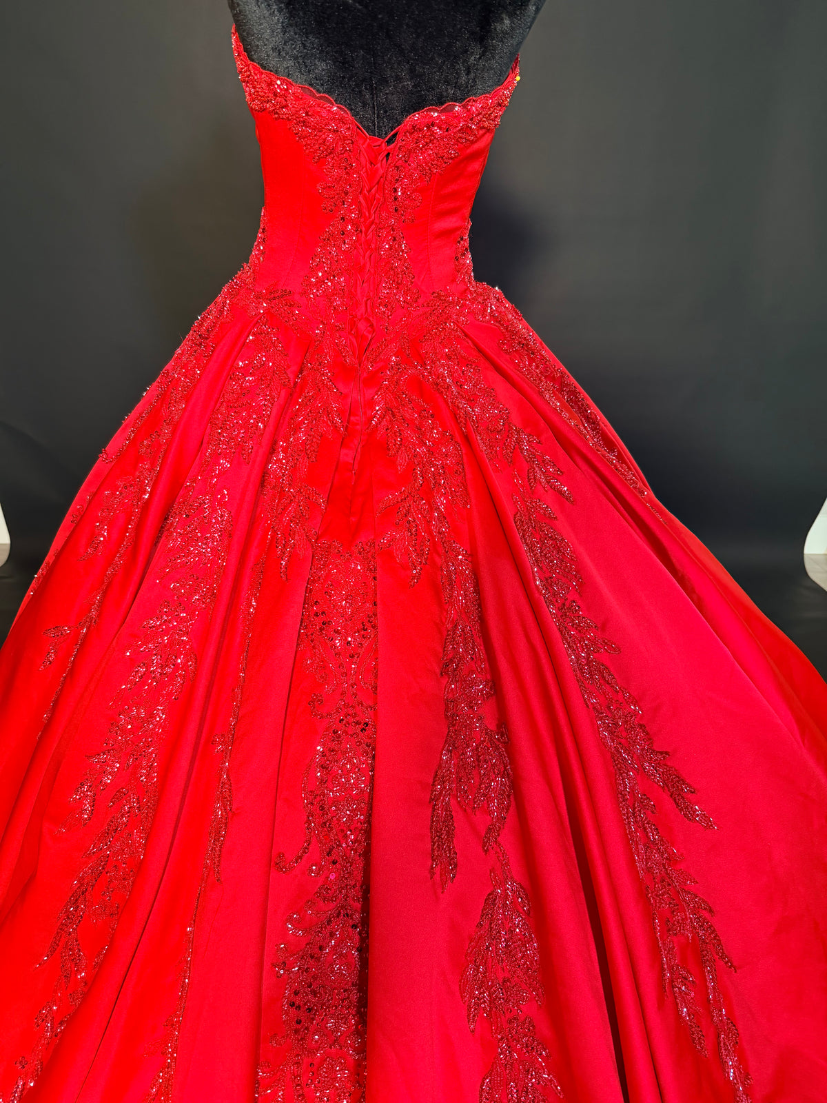 Ruby Royalty Ball Gown — photograph 3 of 4