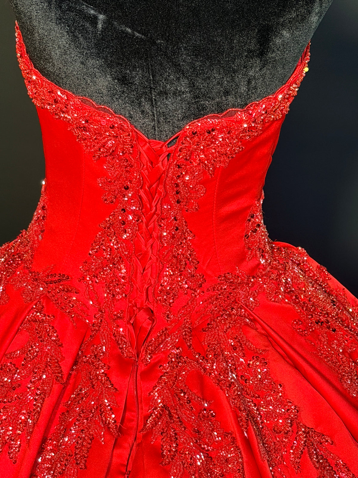 Ruby Royalty Ball Gown — photograph 4 of 4