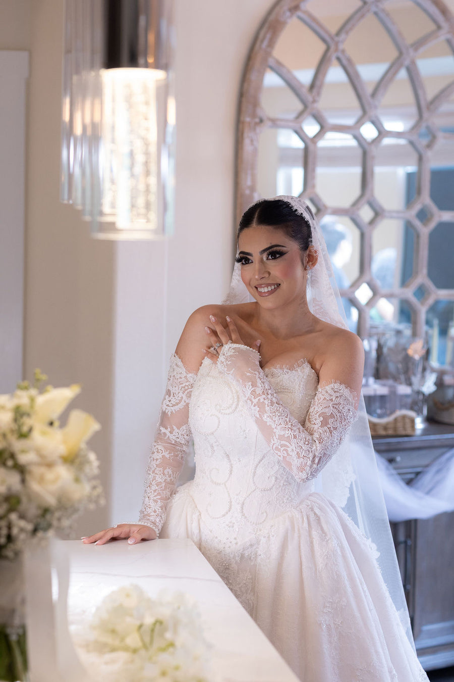 Her wedding day